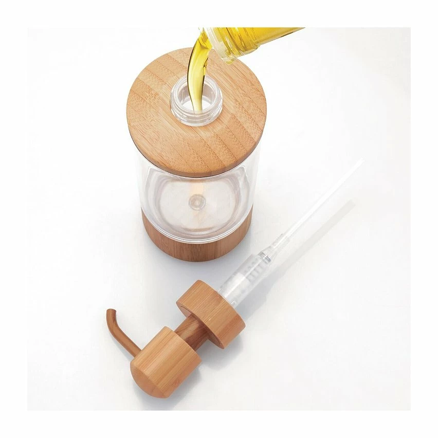 Nouveau ⭐ Interdesign Distributeur de savon liquide en bambou ✨ 3 Nouveau ⭐ Interdesign Distributeur de savon liquide en bambou ✨ – Image 3