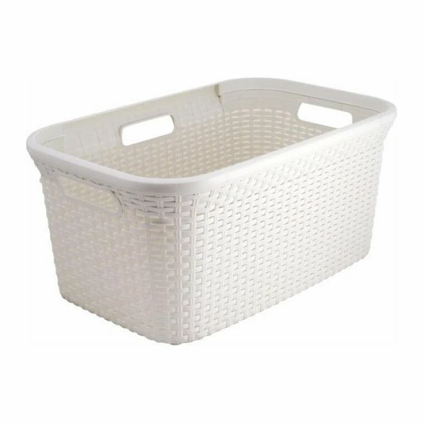Meilleure affaire 🌟 Panier à linge Curver Style Hip Blanc | 45 litres 🎉 1 Meilleure affaire 🌟 Panier à linge Curver Style Hip Blanc | 45 litres 🎉