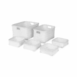 Le moins cher 💯 Compactor Lot 6 x Panier de rangement 😍