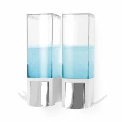 Coupon ✔️ Compactor Double distributeur de savon mural 🎉 -Métal Soldes 3370910104776 4