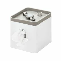 Bon marché 🥰 Interdesign Distributeur à mouchoir cade 😀 21 Bon marché 🥰 Interdesign Distributeur à mouchoir cade 😀 -Métal Soldes 3456850406535 2