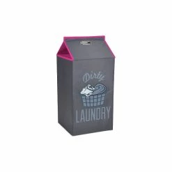 Vente flash 💯 Casâme Panier à linge pliant avec couvercle et poignées 🎉 -Métal Soldes 3456852162743 1