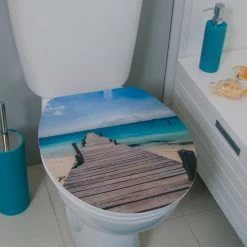 Top 10 😍 Spirella Abattant WC MDF MALDIVES Décor Plage - Charnières Zinc 🔔 6 Top 10 😍 Spirella Abattant WC MDF MALDIVES Décor Plage - Charnières Zinc 🔔 -Métal Soldes 3478680073640 3