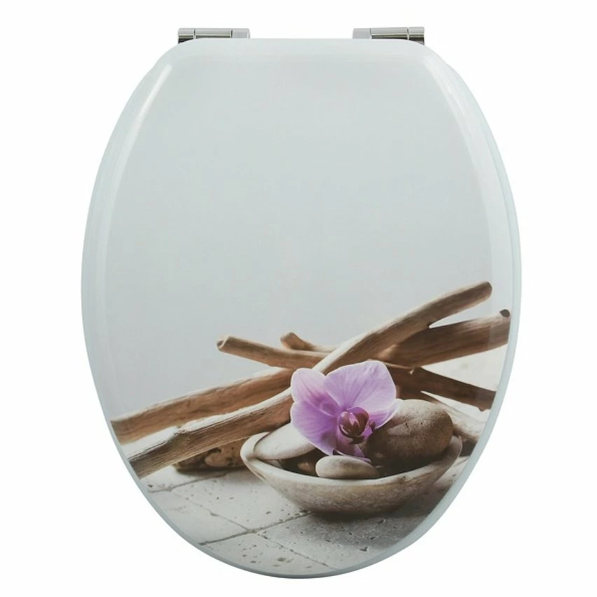 Acheter 👏 Spirella Abattant WC MDF Motif BALI - Charnières Zinc 😀 1 Acheter 👏 Spirella Abattant WC MDF Motif BALI - Charnières Zinc 😀