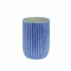 Tout neuf 🔔 Spirella Gobelet Céramique MYKONOS Bleu 🤩