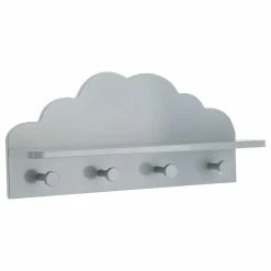 Les meilleures critiques de ❤️ Atmosphera Patère étagère nuage gris 💯