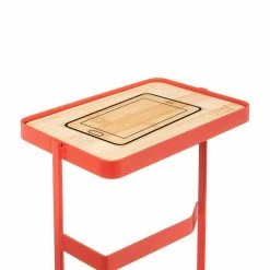 Bon marché 🤩 Five Simply smart Dérouleur WC avec réserve et support téléphone Modern rose 🌟 -Métal Soldes 3482731414870 3