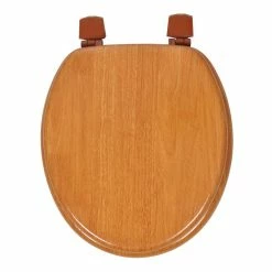 Meilleure affaire 😉 Paris prix Abattant WC Imprimé "Bois" 37cm Naturel 🔔