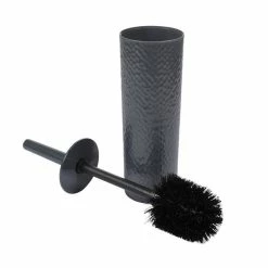 Acheter ✔️ Paris prix Brosse WC en Plastique Martelé "Urban" 38cm Taupe 👏 -Métal Soldes 3526781107716 2