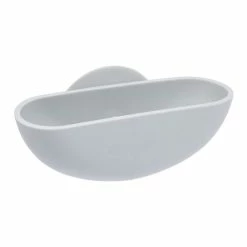 Bon marché ❤️ Paris prix Porte Savon à Ventouse "Vitamine II" 13cm Gris Clair ✔️ -Métal Soldes 3526781119672 1