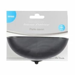 Bon marché ❤️ Paris prix Porte Savon à Ventouse "Vitamine II" 13cm Gris Clair ✔️ -Métal Soldes 3526781119702 2