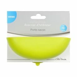 Bon marché ❤️ Paris prix Porte Savon à Ventouse "Vitamine II" 13cm Gris Clair ✔️ -Métal Soldes 3526781119726 2