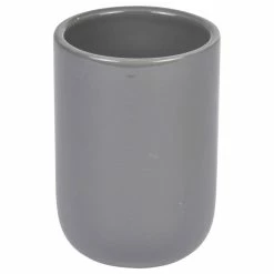 Grosses soldes 🥰 Paris prix Gobelet Salle de Bain "Vitamine II" 10cm Anthracite ❤️