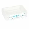 Vente flash 🔥 Paris prix Porte Savon Imprimé "Aquaria" 12cm Blanc ⭐