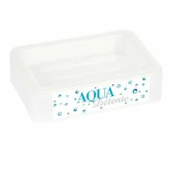 Vente flash 🔥 Paris prix Porte Savon Imprimé "Aquaria" 12cm Blanc ⭐