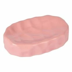 Offres ✨ Paris prix Porte Savon en Céramique "Origami" 11cm Rose Mat 🎉 -Métal Soldes 3526781153454 1