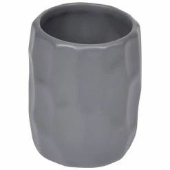 Meilleure vente 🥰 Paris prix Gobelet Salle de Bain "Origami" 9cm Anthracite Mat ✔️