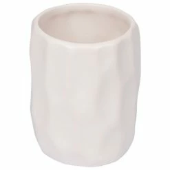 Acheter 🧨 Paris prix Gobelet Salle de Bain "Origami" 9cm Blanc Mat ⌛