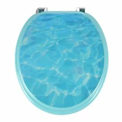 Top 10 🎉 Paris prix Abattant WC à Motifs "Ocean" 37cm Bleu Clair 🎉