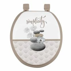 Top 10 🤩 Paris prix Abattant WC Imprimé "Minéral" 47cm Taupe 😍