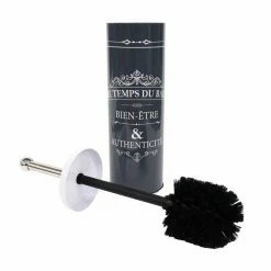 Budget 👍 Paris prix Brosse WC Imprimée "Vintage" 38cm Noir 🌟