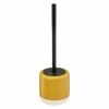 Promo 🔔 Five Simply smart Brosse WC en Dolomite "Solar" 37cm Ocre ✔️