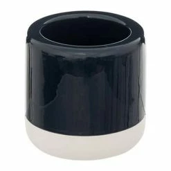 Coupon 🌟 Five Simply smart Brosse WC en Dolomite "Solar" 37cm Pétrole 👏 -Métal Soldes 3560231550899 3