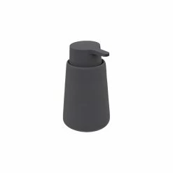 De gros 😀 Five Simply smart Distributeur de savon ou lotion en céramique Gris Cocon 330 ml ❤️