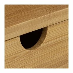 Nouveau 🌟 Five Simply smart Miroir LED pivotant 3 intensités lumineuses et Organiseur 2 Tiroirs en Bambou ✔️ -Métal Soldes 3560231556846 7