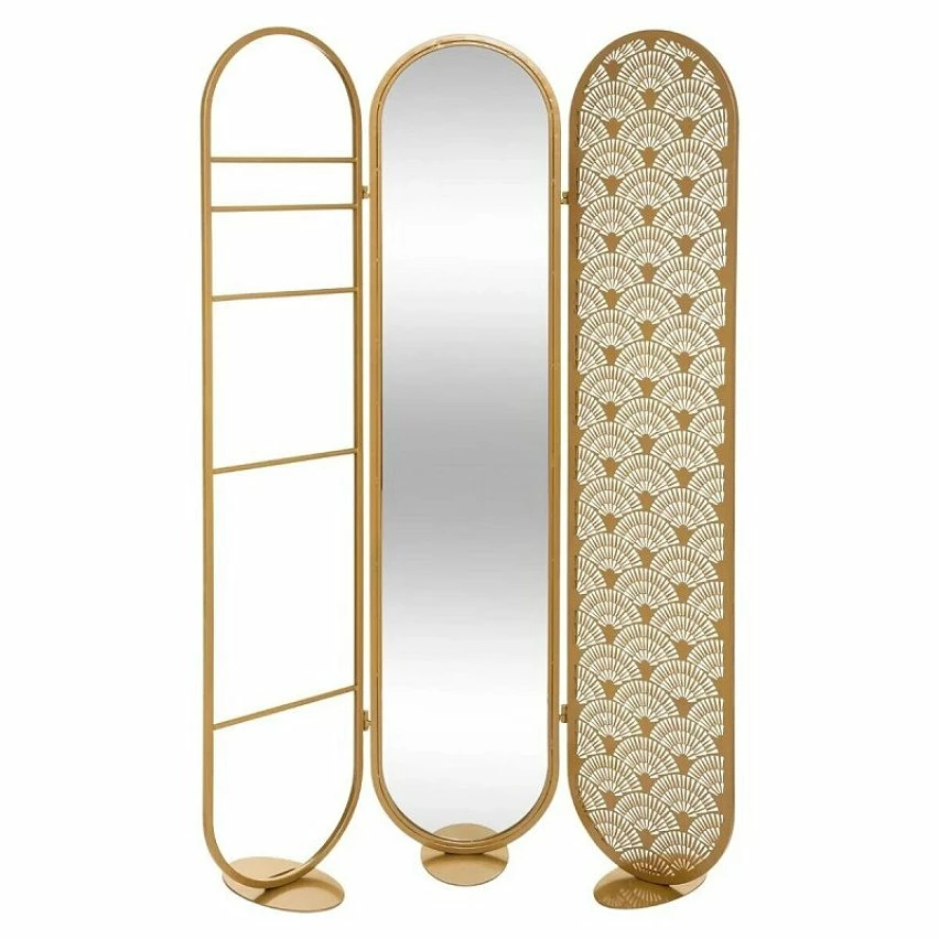 Nouveau 🔔 Miroir sur pied H175 Leone Atmosphera - Or 🤩 1 Nouveau 🔔 Miroir sur pied H175 Leone Atmosphera - Or 🤩