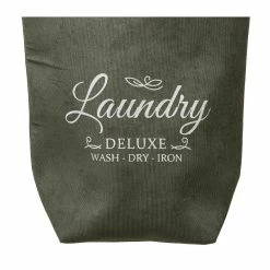 Top 10 🔔 Five Simply smart Panier à Linge en velours Kaki 😀 -Métal Soldes 3560233830036 3