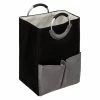 Meilleure vente ⌛ Five Simply smart Panier à Linge Gris avec 2 poches 😀