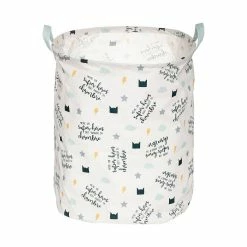 Remise 🌟 Atmosphera Bac de Rangement Canvas Princesse 😍 -Métal Soldes 3560237548999 1