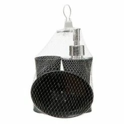 Promo 🔔 Five Simply smart Lot de 3 Accessoires de Salle de Bain "Stripe" 18cm Noir 👍