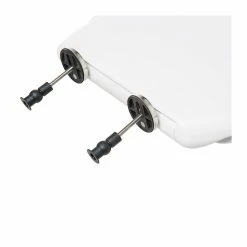 Acheter 🎉 Five Simply smart Abattant WC Blanc en Thermodur et Inox ✨ -Métal Soldes 3560237549965 4