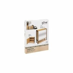 Le moins cher ✨ Meuble haut salle de bain miroir Tribecart 5Five turel ⌛ -Métal Soldes 3560237579887 3