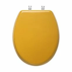 Meilleur prix 🧨 Five Simply smart Abattant WC en Bois Bleu pétrole et Naturel ✨ -Métal Soldes 3560237584140 2