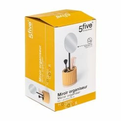 Bon marché 😀 Five Simply smart Miroir grossissant x3 avec Pot Organiseur à Maquillage Blanc ❤️ 46 Bon marché 😀 Five Simply smart Miroir grossissant x3 avec Pot Organiseur à Maquillage Blanc ❤️ -Métal Soldes 3560237587547 2