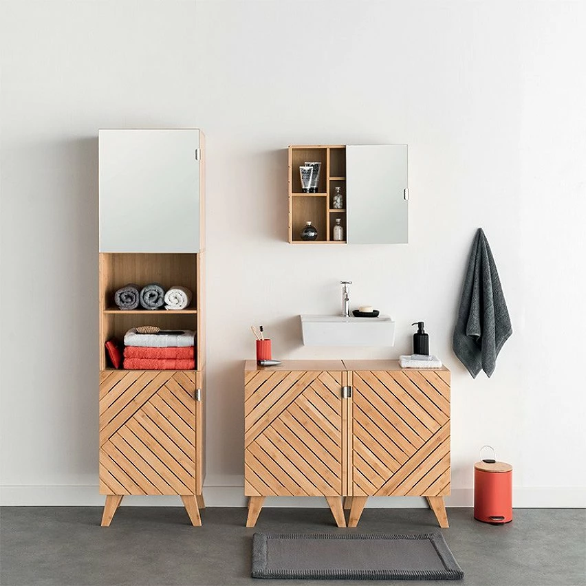 Nouveau 🧨 Meuble haut porte miroir Bath'n Modul 5Five turel 😀 7 Nouveau 🧨 Meuble haut porte miroir Bath'n Modul 5Five turel 😀 – Image 7