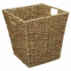 Offres ✨ Five Simply smart Panier de Rangement "Seagrass" 31x31cm Naturel ✨