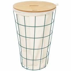 Tout neuf ❤️ Five Simply smart Panier Linge Modern - Five 💯 -Métal Soldes 3560237597829 1