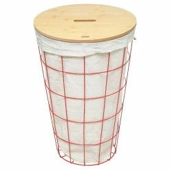 Tout neuf ❤️ Five Simply smart Panier Linge Modern - Five 💯 -Métal Soldes 3560237597836 1