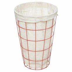 Tout neuf ❤️ Five Simply smart Panier Linge Modern - Five 💯 -Métal Soldes 3560237597836 2