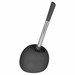 Bon marché 🎁 Five Simply smart Brosse WC en Céramique "Sun" 36cm Noir Mat ⌛ -Métal Soldes 3560238324264 1