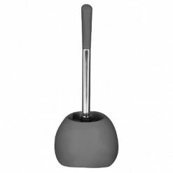 Bon marché 🎁 Five Simply smart Brosse WC en Céramique "Sun" 36cm Noir Mat ⌛ -Métal Soldes 3560238324264 2