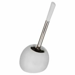 Bon marché 🎁 Five Simply smart Brosse WC en Céramique "Sun" 36cm Noir Mat ⌛ -Métal Soldes 3560238324271 1