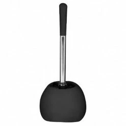 Bon marché 🎁 Five Simply smart Brosse WC en Céramique "Sun" 36cm Noir Mat ⌛ -Métal Soldes 3560238324288 2