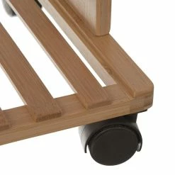 Meilleure vente ❤️ Five Simply smart Desserte à 4 Plat avec Roulette Lea - Five 🌟 -Métal Soldes 3560238340851 4