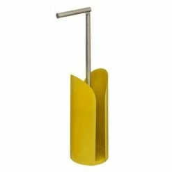 Grosses soldes 🛒 Five Simply smart Dérouleur de Papier Toilette "Flexible" 58cm Vert 😉 -Métal Soldes 3560238388433 1