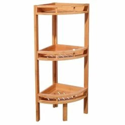 Top 10 🎁 Five Simply smart Étagère d'angle 3 niveaux bambou 🎉